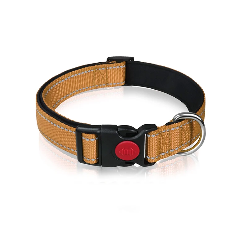 Eco-friendly Competitive Price Outdoor Custom Adjustable Neoprene Padded Luxury Dog Training Collar