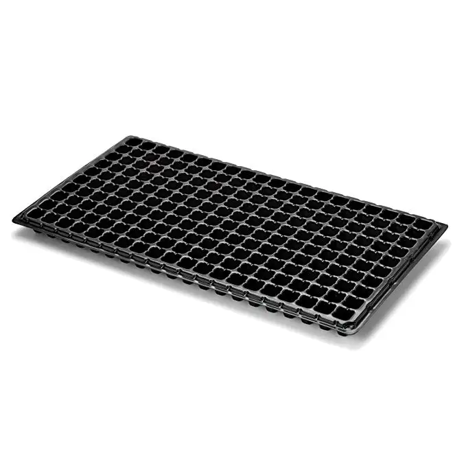 Reusable Seedling Starter Tray 200 Cell Planting Insert Plug Tray Germination Plant Growing Tray Flower Pots Nursery Grow Box