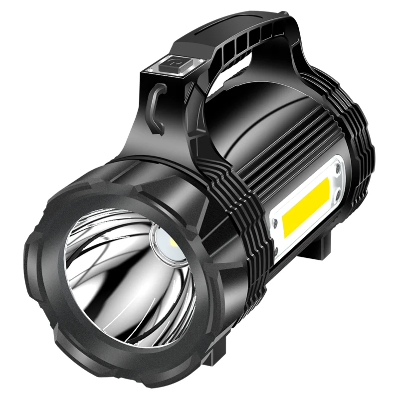 20W Hand Held Single COB LED Search Light Spotlight LED Rechargeable Multifunction Emergency Light Searchlight