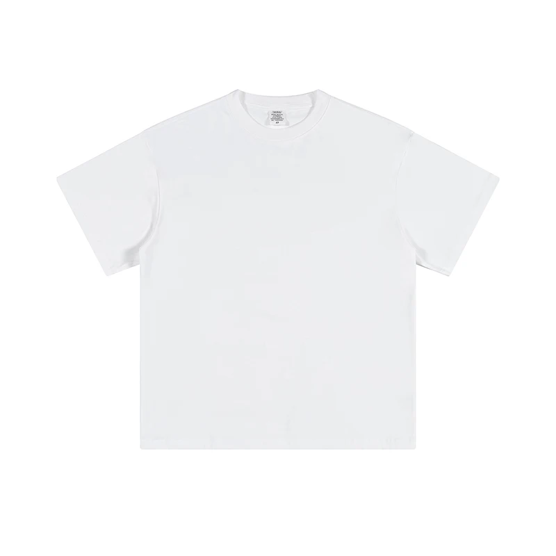 T Shirts in Bulk Cotton Heavyweight 305GSM Custom Embroidery Screen Printing Logo for Sale Drop Shipping Cotton T-shirts