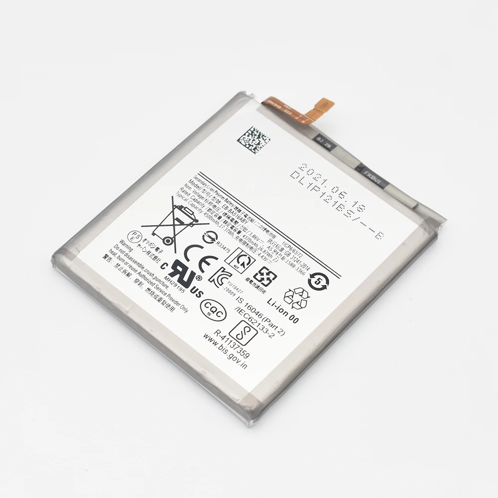 Новый 3 86 v 4500 мА/ч EB-BA516ABY запасная батарея для Samsung A51 5G A516 SM-A5160 аккумулятор телефона оригинальный