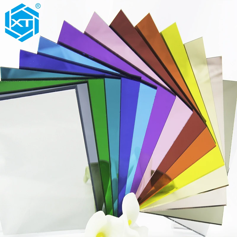Acrylic Mirror Sheet Decor Wall Sticker Adhesive Golden Frame Moulding 100% Virgin Methyl Methacrylate ( MMA) Xintao 1.19