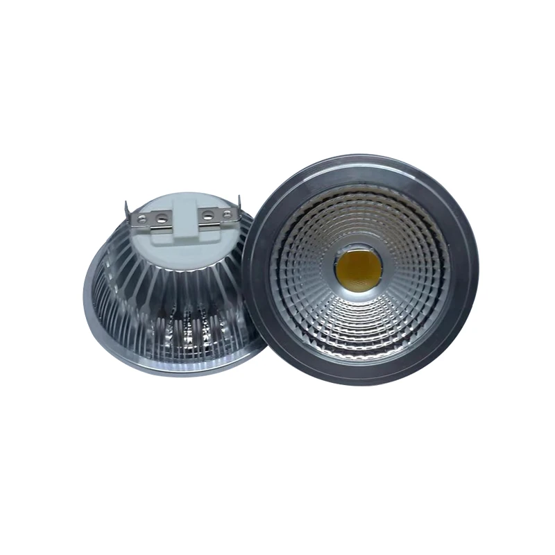 spotlight LED AR111 COB G53 GU10 E26 E27  85-265V LED light housing LED BULB LAMP high power led spotlig