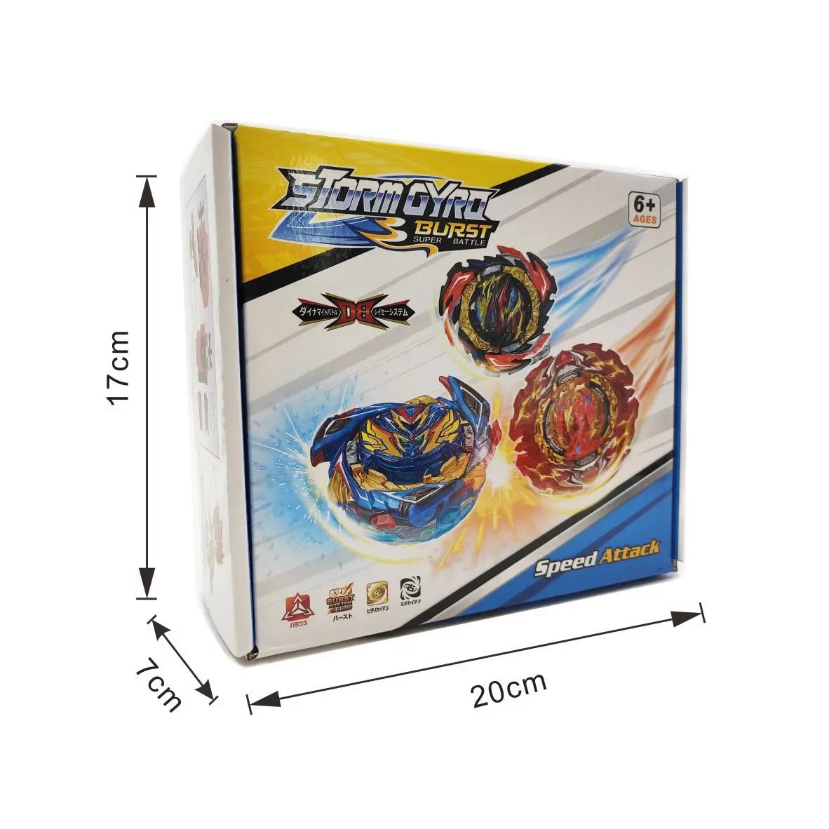 2022 Best Quality Series Burst Metal Gyro Combat alloy Gyro