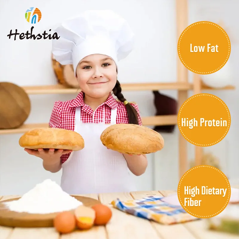 Plant Based Fiber Bread Low-Carb Rich In Protein And Fiber Mix Vegan Snacks Healthy Food Konjac Bread Mix