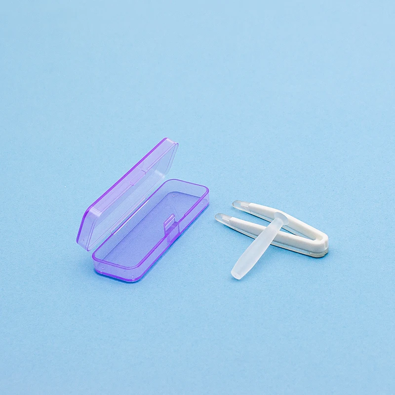 CLP Custom cosmetics Contact lenses false eyelashes packaging box Iridescent Laser Holographic paper box