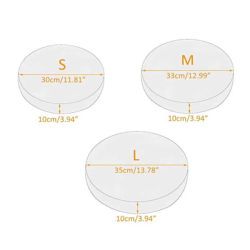  High Quality Stool Cover Modern Counter 14' Round Bar Cushion Seat