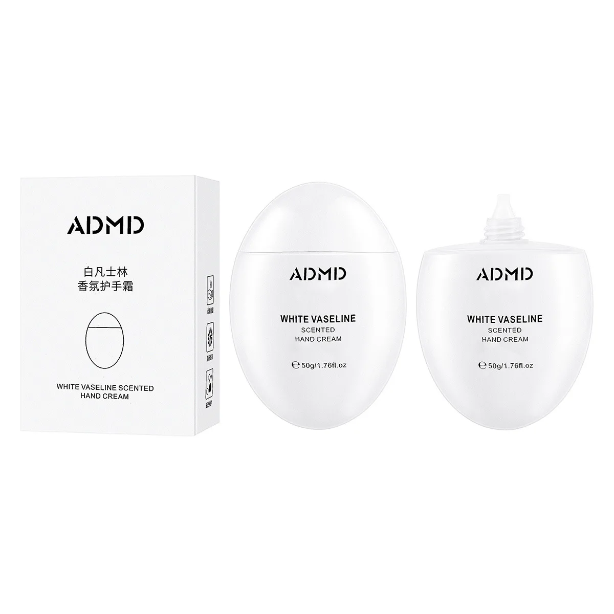 Organic Herbal Hand Cream Set Small Tube Anti-Craing Moisturizing Lotion Whitening Vaseline OEM Gift