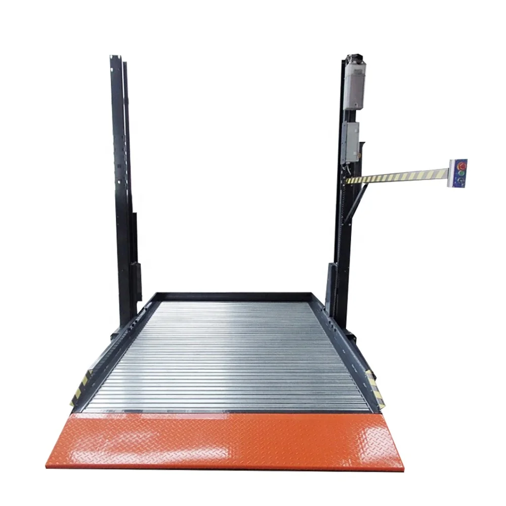 Two Pole Car Lift Parking System for Garage Equipment