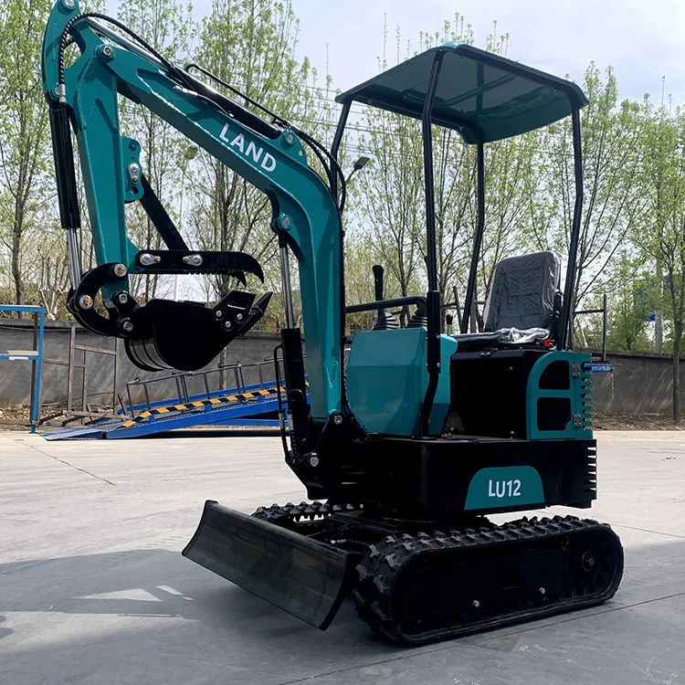 Земля Бесплатная доставка Kubota/Yanmar двигатель 1 2 тонн небольшой экскаватор Ce/Epa/Euro 5 мини-экскаваторы с полным креплением