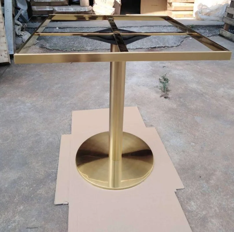 office meeting table metal leg stainless steel base many new designs 304# 201# SS small MOQ