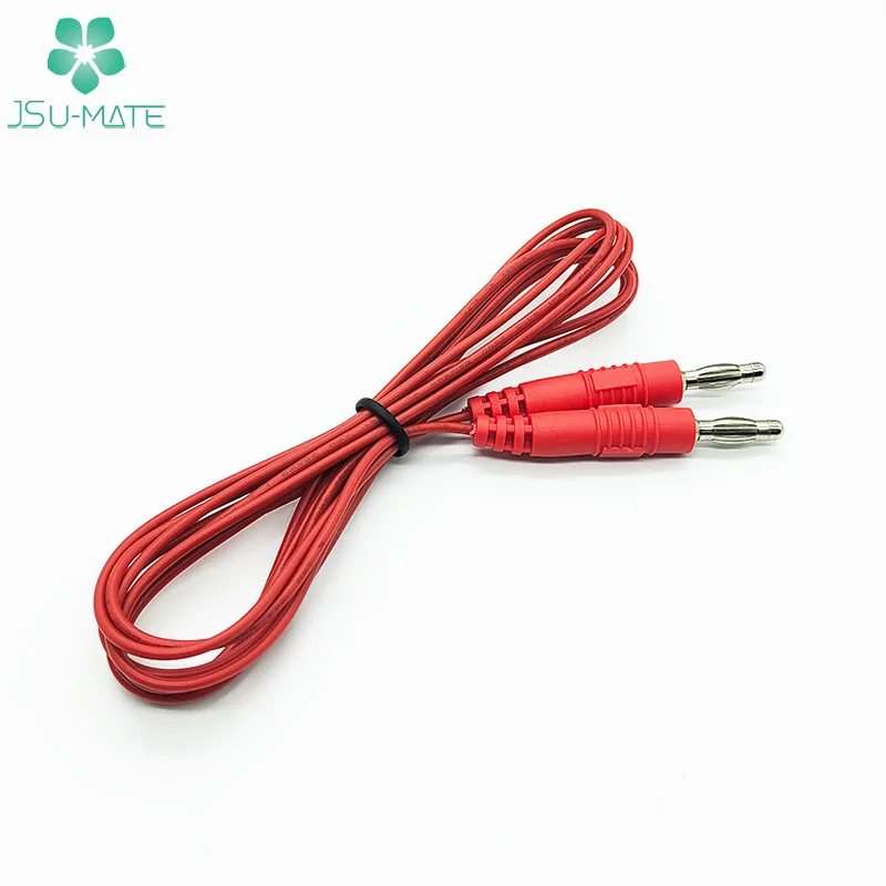 High Quality Red Black Rubber Wires 3.5MM 4.0MM Silicon Medical Cable Banana Rubber Medical Cable