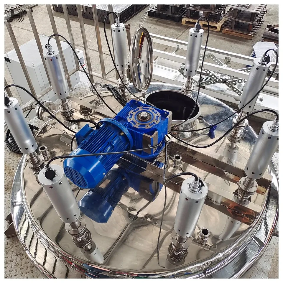 Industrial ultrasonic extraction homogenizer machine extract for nano biodiesel cosmetic mixing