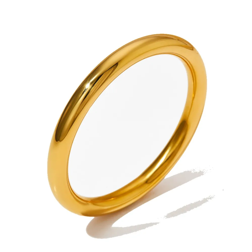 Aretas 2024 Vintage Elegant Jewelry 316l Stainless Steel Gold Plated Pvd 18k Wide Bangle Wholesale Textured Flower Women Bangles