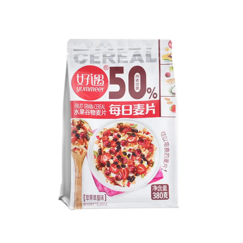 Baked ready-to-eat cereal mix yogurt fruit cereal dry eat mix breakfast oatmeal wholesale