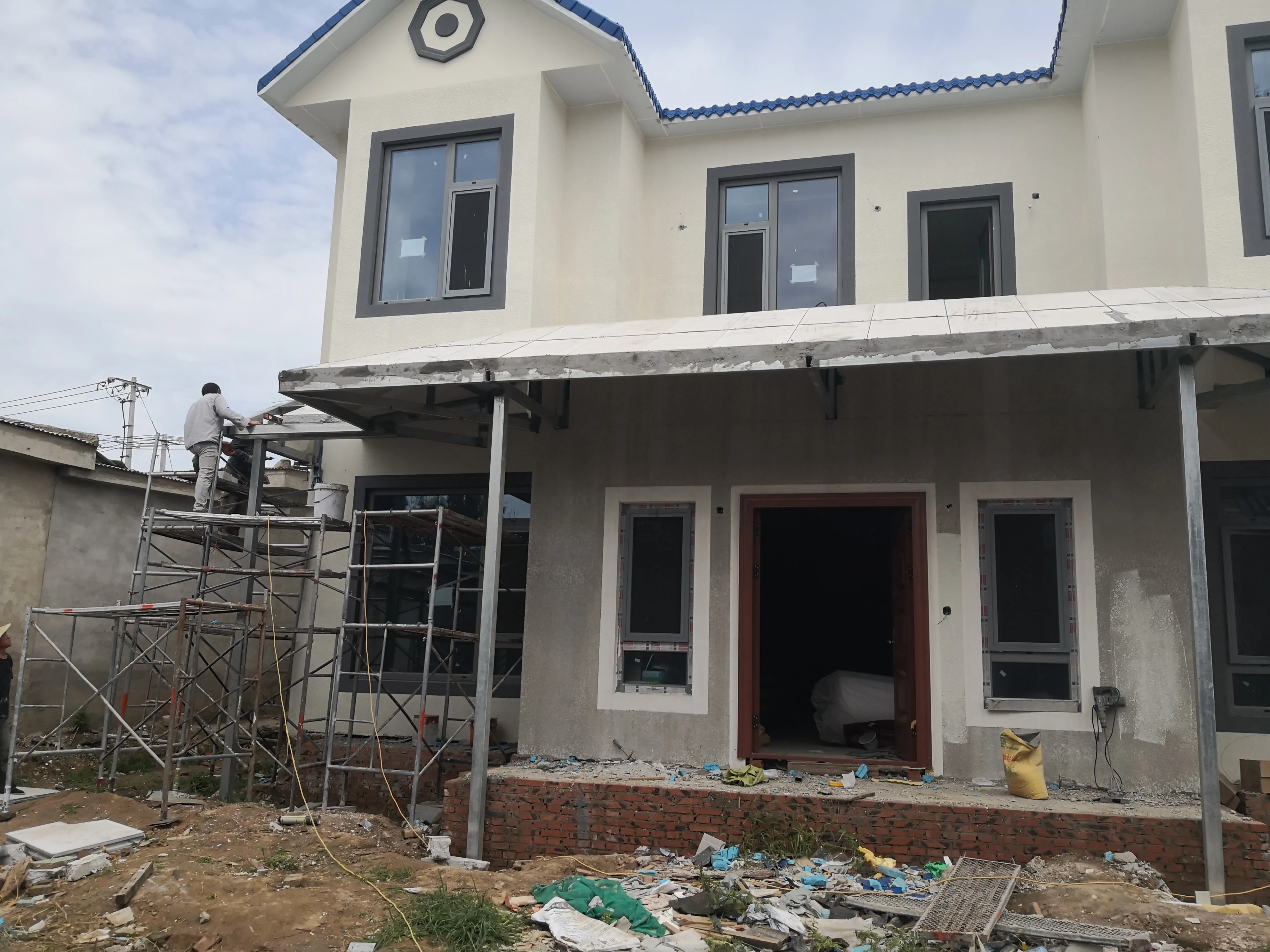  light steel concrete prefabricated house quick