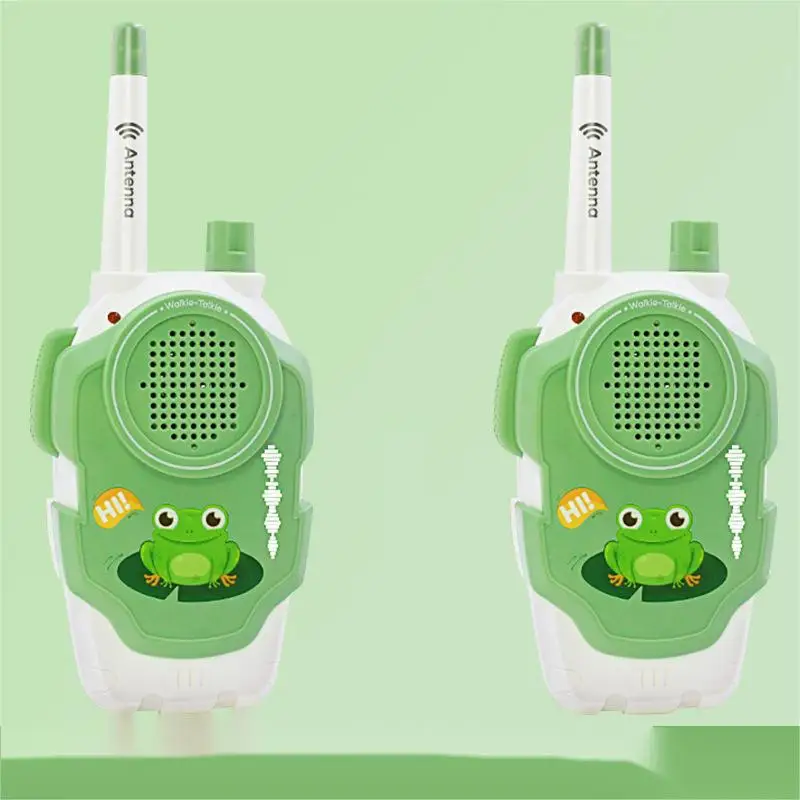 Cartoon Walkie Talkies For Toddlers Kids Pretend Toys Children Outdoor Adventure Walkie Talkie Toy