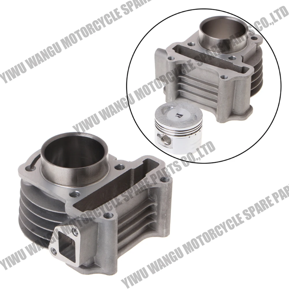 47mm Big Bore Cylinder Piston Kit Rings For Scooter Moped GY6 50 60 80 139QMB