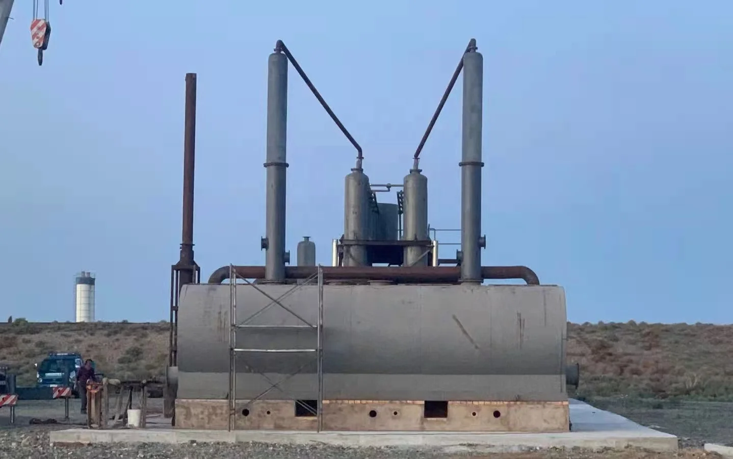 recycling used oil in diesel oil filtration equipment