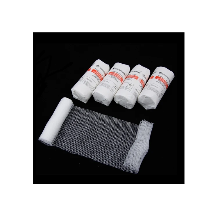 
custom all kinds of medical gauze bandage production line 