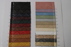Free Sample Luxury Designer Faux Leather Sheets Woven Pattern Pu Synthetic Leather For Handbags