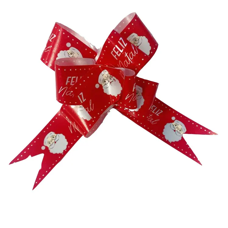 Newest Nice Price Flower Gift Wrapping Colorful Butterfly Christmas Bow Pull Ribbon Bows for Gift Decorative