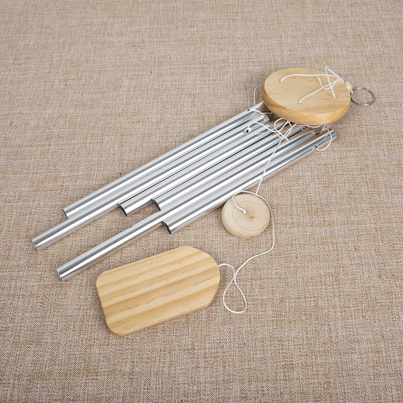 
China Balcony door decoration gift wind chimes pine metal small wind chimes Nordic pastoral aluminum tubes 