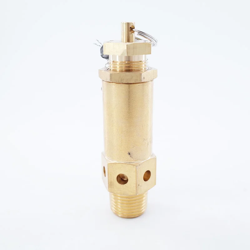 Brass Air Compressor Safety valve 20bar/25bar/30bar/40bar high pressure air pressure relief valve vent male 1/2 BSP thread
