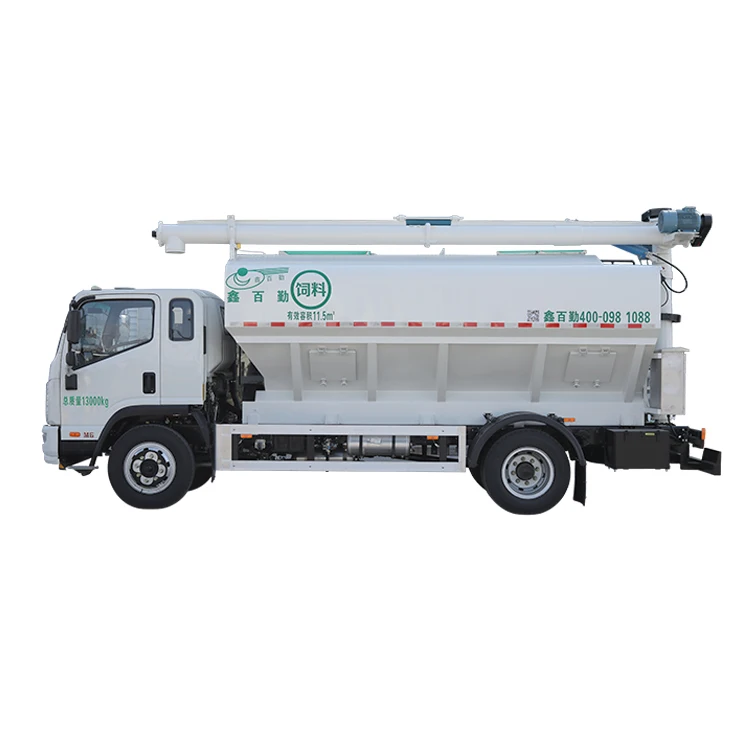 Best Selling Dongfeng 4x2 Livestock Feed Transport Truck Grain Delivery Bulk Feed Truck