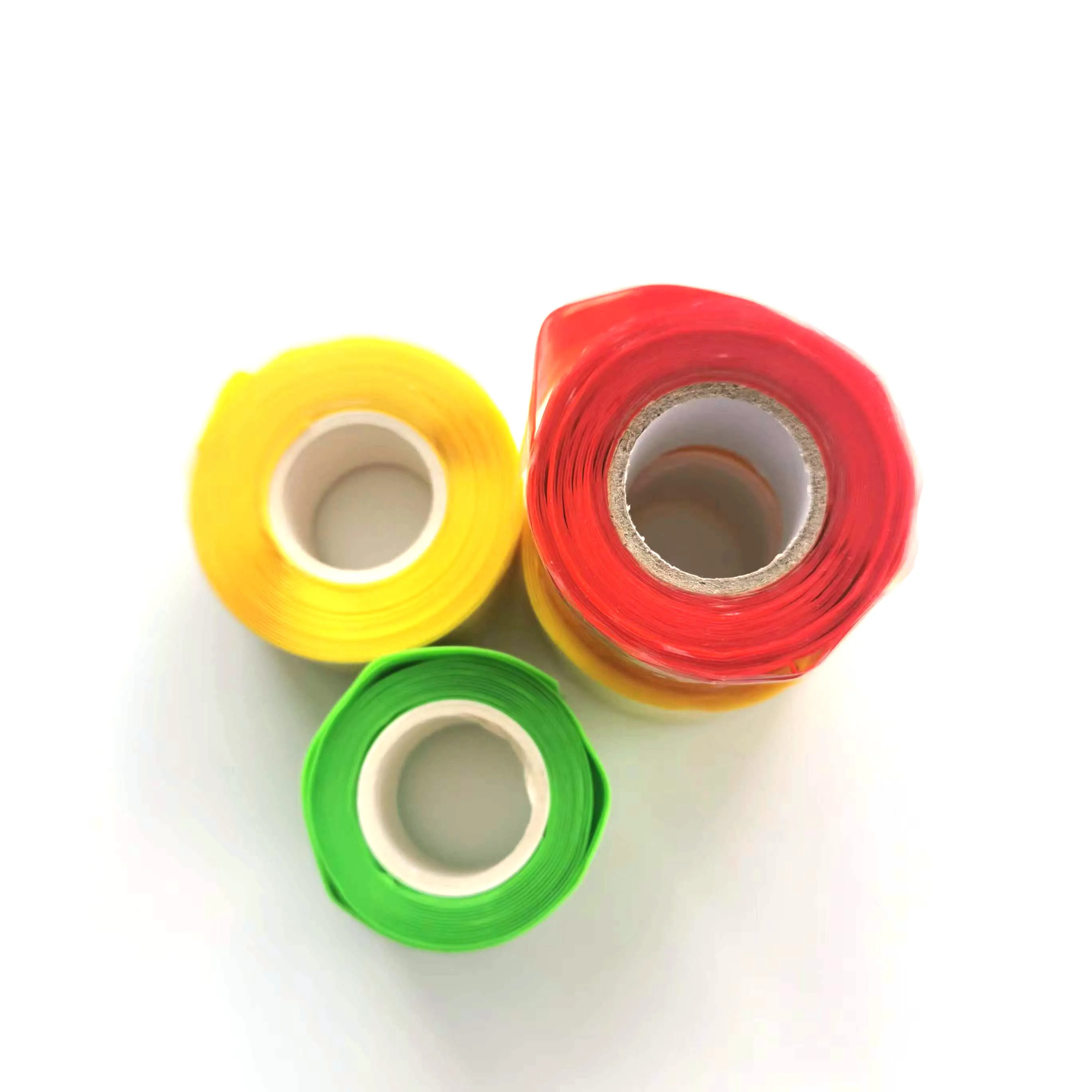 Excellent insulate press sensitive silicone self fusing tape rescue tape  for sealing and patching