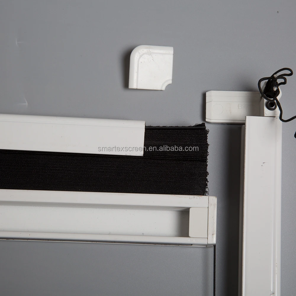 Anti-mosquito polyester pleated folding skylight windows mosquito net window retractable skylight screen window