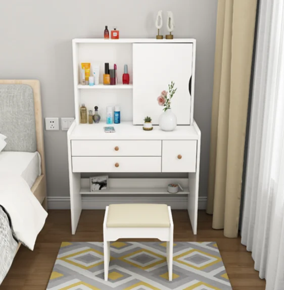 SZT-15 Luxury Dresser Makeup Corner Vanity Desk Set with Mirror for Makeup for Bedroom