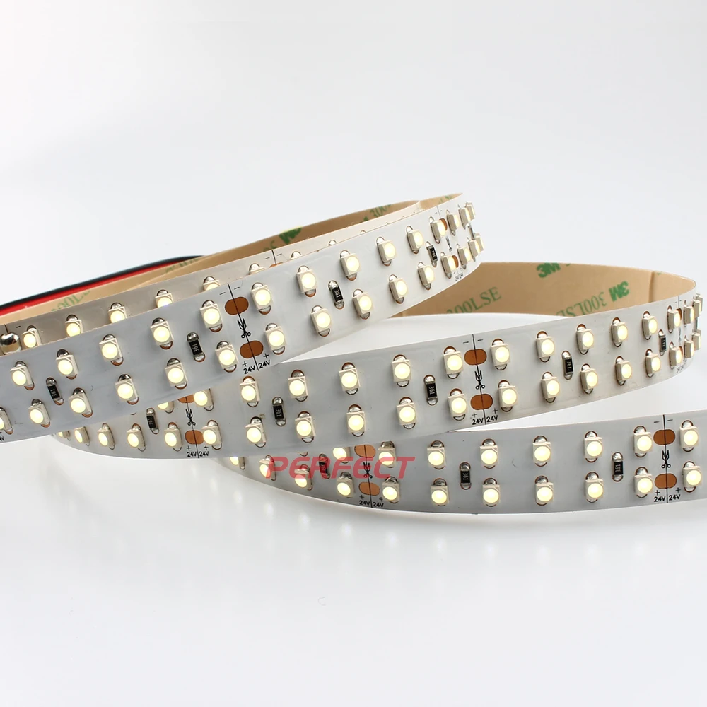 ODM SMD5050 LED Strip Light 240 led/m 19.2w customized package 24V IP20 UL/CE/ROHS led strip light