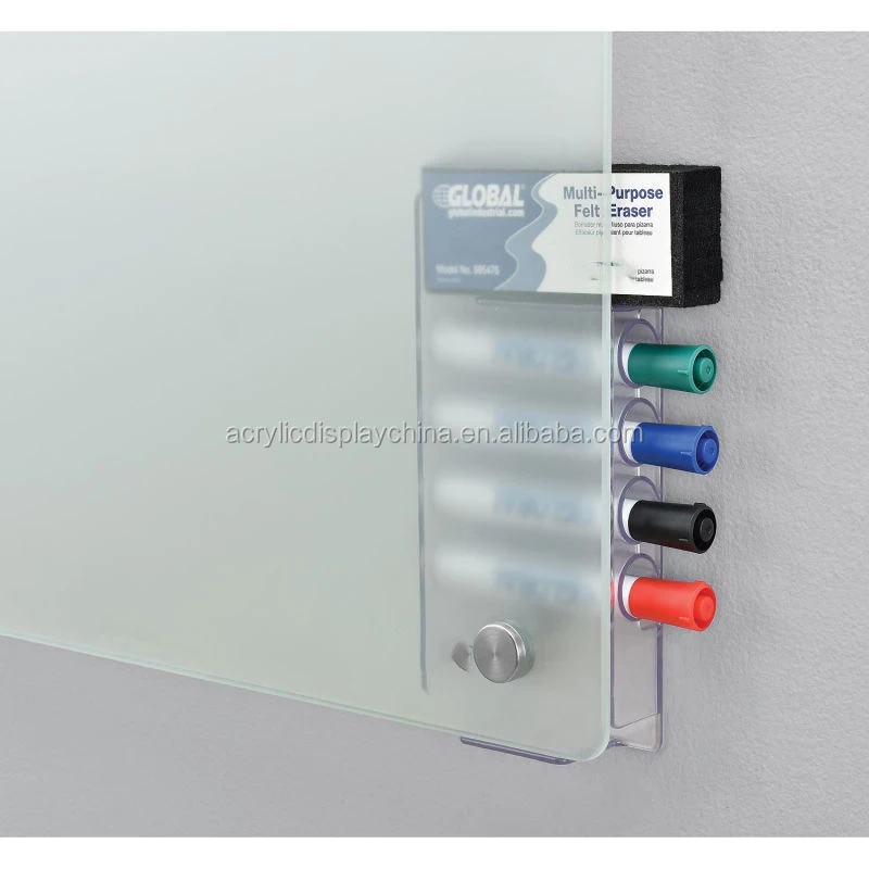 Custom Transparent Large 6mm thickness Table Pen Wall Acrylic Clear Riser Display Stand For Showing