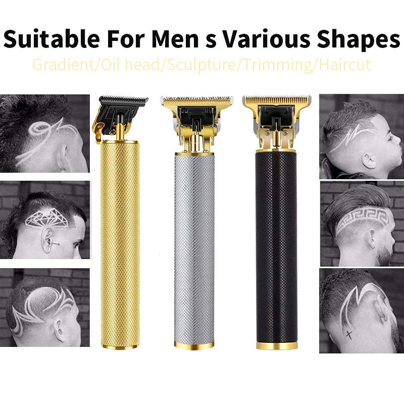 T9 Factory Direct Rechargeable Tondeuse Cordless Electric Hair Clippers Men Hair Cutting Machine Aparador de Cabelo T9 Dragon