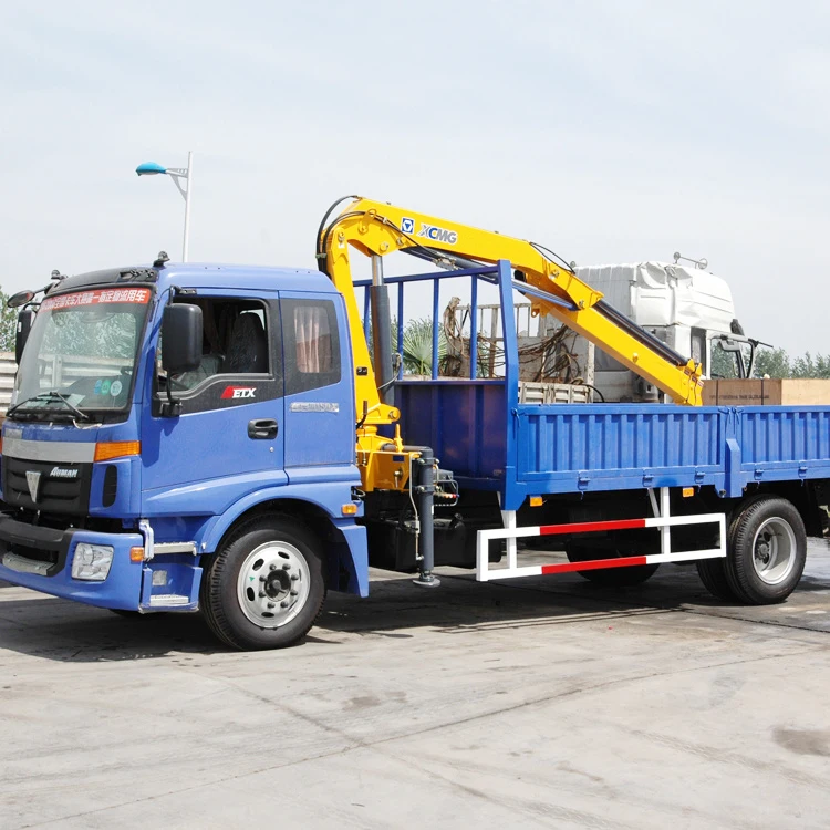 XCMG Original Manufacturer Used SQ8ZK3Q Straight Arm Truck Mounted Crane