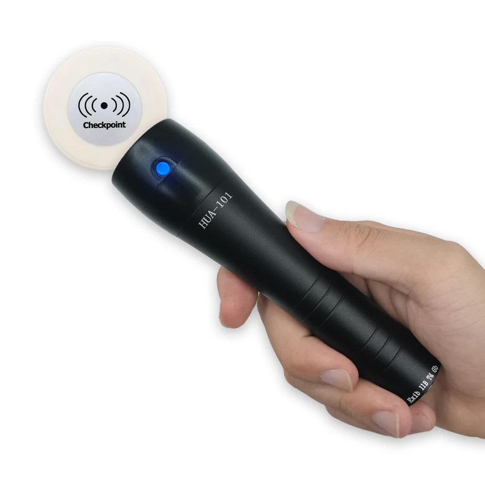 Anti-Explosion Gas stations RFID Guard Patrol Tour Checkpoint System 125kHz Guard Tour Wand Reader