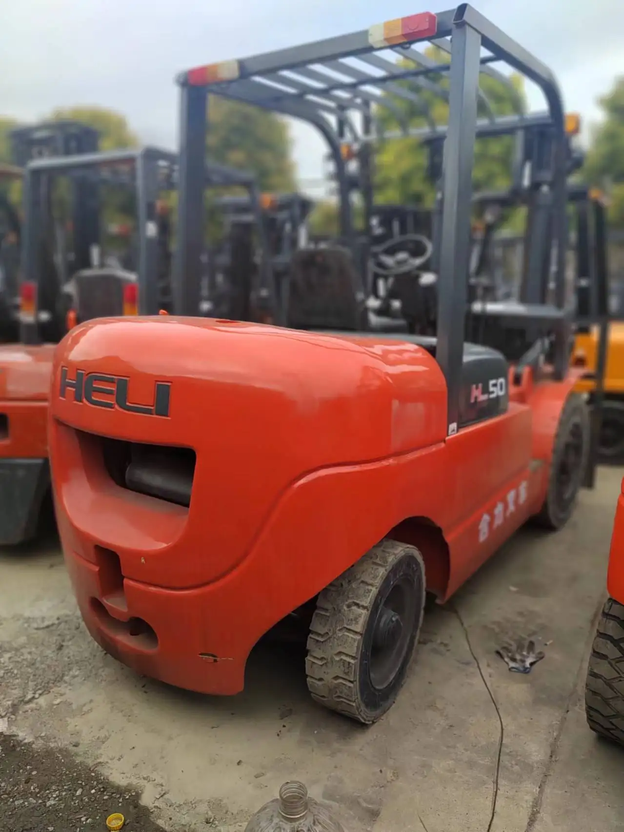 Forklift 5 Ton 6 Ton 6.5ton Diesel Forklifts CPCD50 CPCD60 Stock Forklifts With Side Shift
