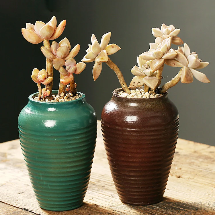 
Free Sample Exquisite Carving Home Balcony Decoration Mini Large Size Stand Ceramics Pot Flower 