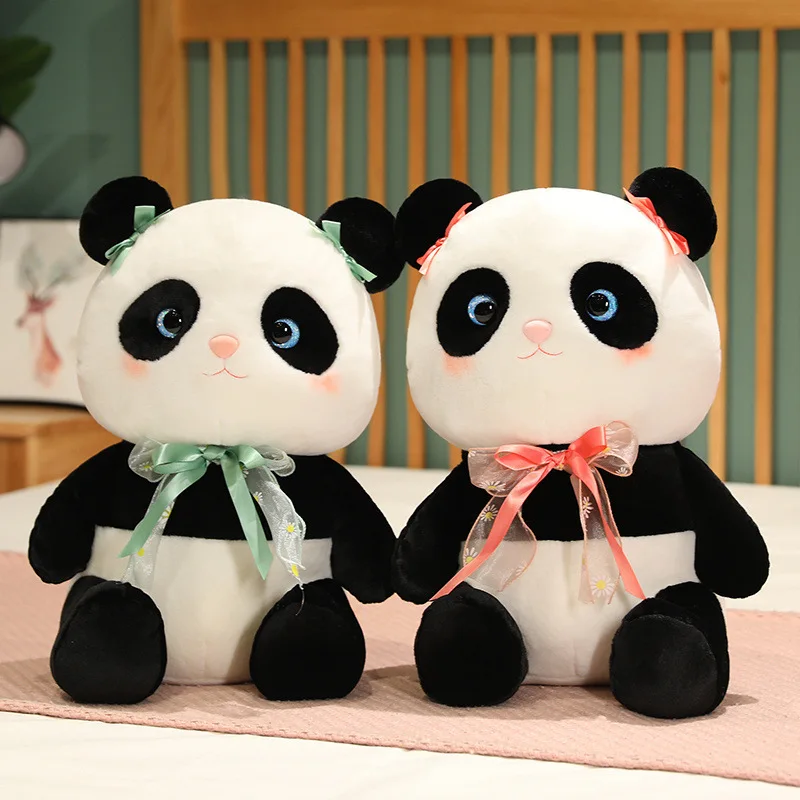 2022 New Style Wholesale Panda Cute Panda Stuffed Animal Soft Plush Toy For Kids Gift