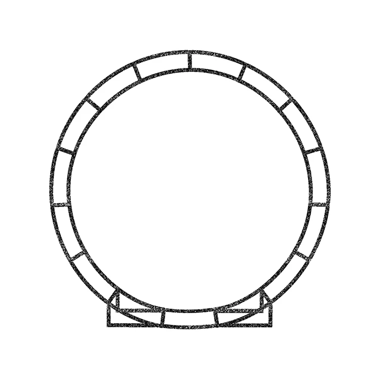 Wedding Decoration Arch Stand Iron Balloon Round Circle Backdrop For Wedding