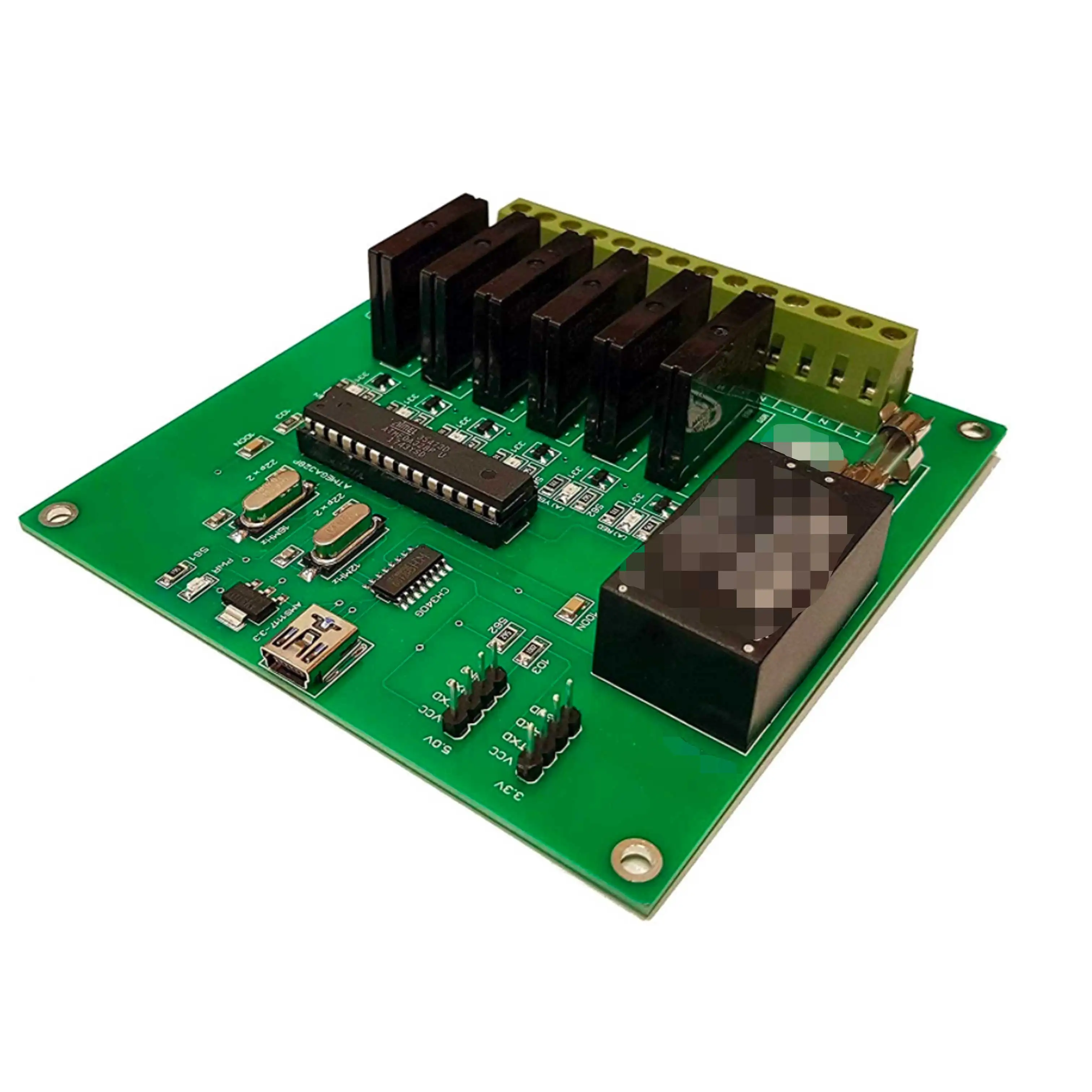Electrode detection system pcb electronic circuit board with pcba assembly service