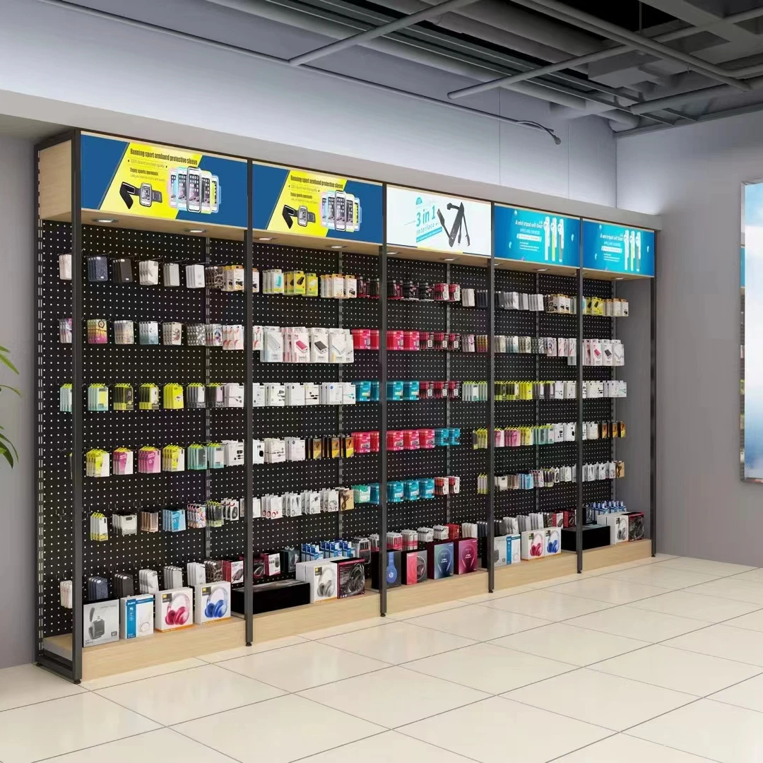 Fashion design slat wall display rack & shop display rack