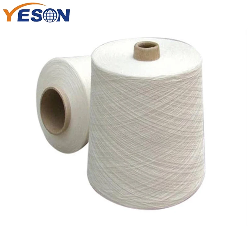 high tenacity raw white MVS polyester yarn T50 T48 T40 T32 T21 T16  T10