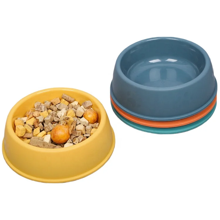 Wholesale durable feeder stylish bowls colored wholesale dog eco friendly plastic bowls