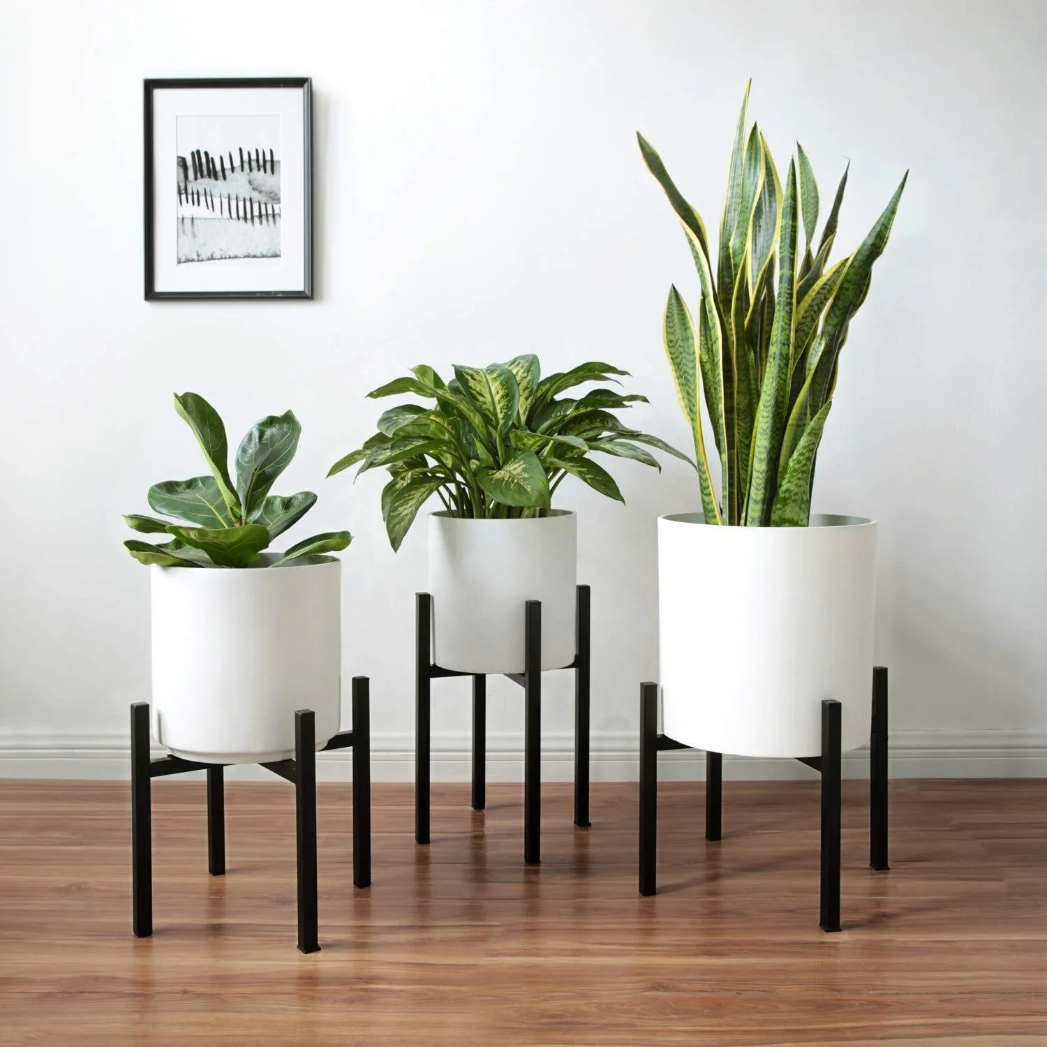 Metal Iron Plant Stand Factory Price Black Gold Flower Plant Stands Indoor Outdoor Home Decoration Metal Display Stand