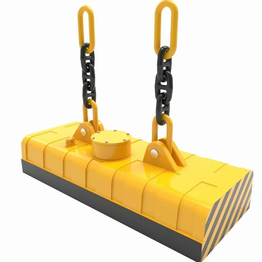 Hot sale 1000kg 1.5m 24V Circular magnetic scrap steel plate lifting magnets