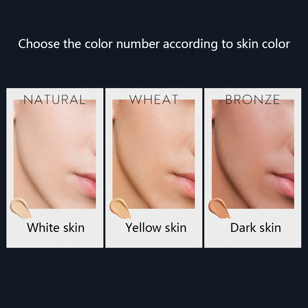 
BLUEMAN Natural Whitening Face Skin Brightening Concealer Texture Modified Mens BB Cream 