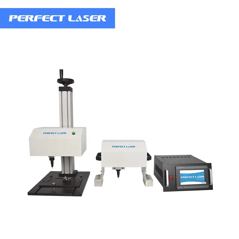 Perfect Laser-High Efficiency LCD Control Rotary Multi-functional Desktop and Portable Handheld Dot Peen Marking Marker Machine