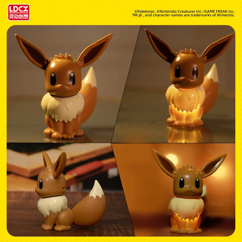 Blowing doll Pikachu up to Duck Frog Seed magic blowing glow creative doll night light Pokemons